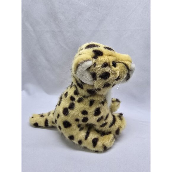 WWF World Wildlife Fund Cheetah Leopard Plush Stuffed Animal Realistic Toy - Picture 5 of 8